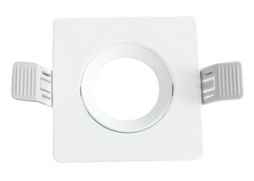 Supporto in alluminio da incasso orientabile KLAK lampade GU10 MR16 finitura bianca Century 9014003050048 901400305004 N169