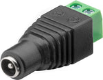 Adattatore di alimentazione presa DC 5,5 X 2,1 mm con morsetti a vite 76743 4040849767432 N664