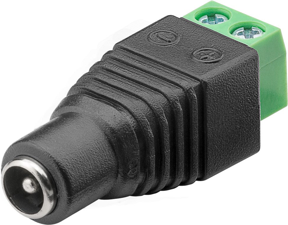 Adattatore di alimentazione presa DC 5,5 X 2,1 mm con morsetti a vite 76743 4040849767432 N664