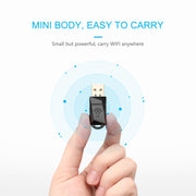 Adattatore WiFi USB wireless Rocketek RT-WL3 da 300 Mbps 802.11 n/a/g