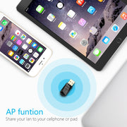Adattatore WiFi USB wireless Rocketek RT-WL3 da 300 Mbps 802.11 n/a/g