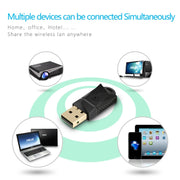 Adattatore WiFi USB wireless Rocketek RT-WL3 da 300 Mbps 802.11 n/a/g