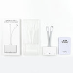 Adattatore 3 in 1 USB-C e RJ45 NK-107 Pro