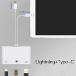 Adattatore 3 in 1 USB-C e RJ45 NK-107 Pro