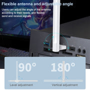 Adattatore di rete USB WiFi COMFAST CF-WU713N da 300 Mbps, CF-WU713N
