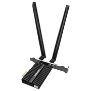 COMFAST CF-AX181 PRO 3000Mbps Tri-band + Bluetooth 5.2 Scheda di rete wireless WiFi6E PCI-E con dissipatore di calore, CF-AX181 PRO