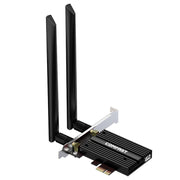 COMFAST CF-AX210 PRO 5374Mbps Tri-band + Bluetooth 5.2 Scheda di rete wireless WiFi6E PCI-E con dissipatore di calore, CF-AX210 PRO