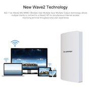 Router/AP wireless con amplificatore di segnale POE da esterno COMFAST CF-WA350 1300Mbps, CF-WA350