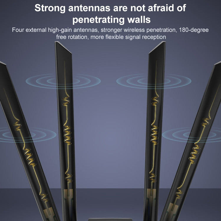 COMFAST CF-966AX Adattatore WiFi 6 wireless ad alta potenza Dual Band 1800Mbps USB3.0 a guida libera, CF-966AX