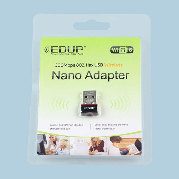 EP-A300 300 Mbps WiFi 6 Adattatore di rete driver USB gratuito, EP-AX300
