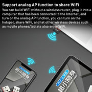 EP-A300 300 Mbps WiFi 6 Adattatore di rete driver USB gratuito, EP-AX300