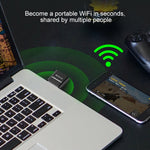 Adattatore di rete USB WiFi Bluetooth dual-band COMFAST CF-813B da 650 Mbps, CF-813B