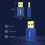 Ricevitore adattatore di rete USB WiFi Bluetooth dual-band COMFAST CF-726B da 650 Mbps, CF-726B