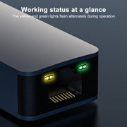 Adattatore Ethernet per scheda di rete RJ45 da USB-A a 2500 Mbps, USB-A To 2500Mbps