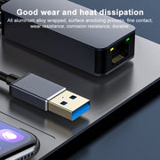Adattatore Ethernet per scheda di rete RJ45 da USB-A a 2500 Mbps, USB-A To 2500Mbps