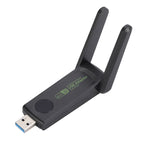 Scheda di rete wireless senza driver 1516 Scheda di rete USB per computer Gigabit Dual Band 5G 150Mbps, 150M