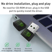 Ricevitore di segnale WiFi adattatore di rete wireless Mini USB da 150 Mbps, 150M