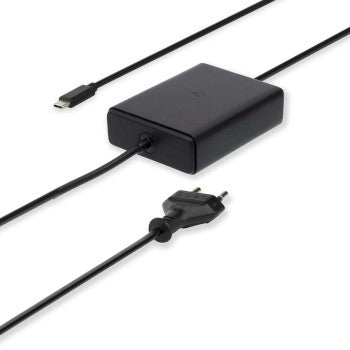 Notebook Adapter | GaN | 45W | 5 / 9 / 12 / 15 / 20 V DC | 2.25 / 2.33 / 2.92 / 3.0 A | Used for: Notebook / Smartphone / Tablet | Euro / Type-C (CEE 7/16)