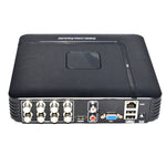 Kit NVR 8 canali con telecamere IP bullet 15m IR