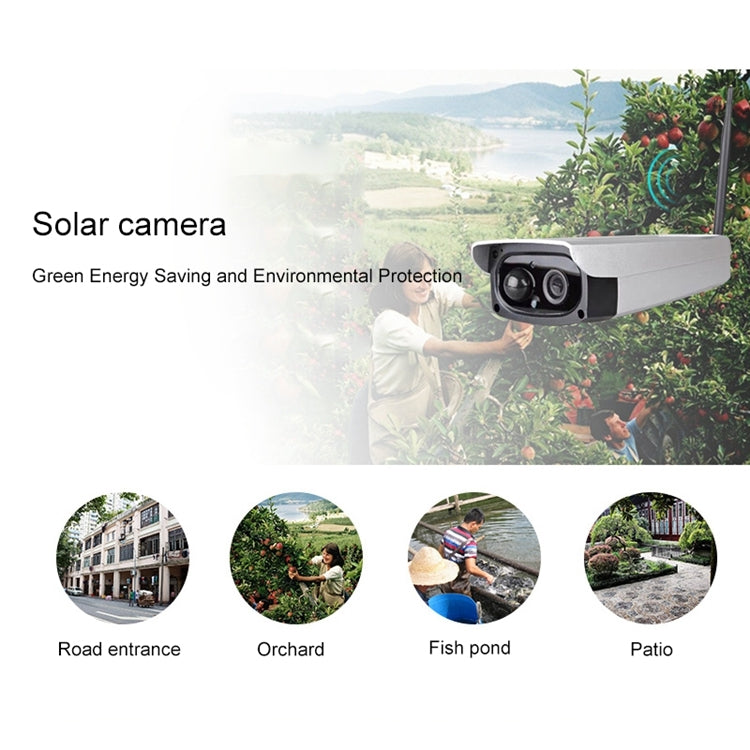 VESAFE VS-Y3 Telecamera IP solare HD 1080P per esterni