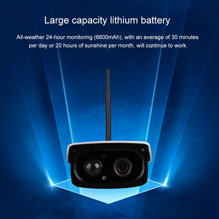 VESAFE VS-Y3 Telecamera IP solare HD 1080P per esterni