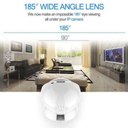 Anpwoo AP005 Telecamera IP WiFi HD CMOS da 2,0 MP 1080P da 1/2,7 pollici, supporta rilevamento del movimento/visione notturna, AP005