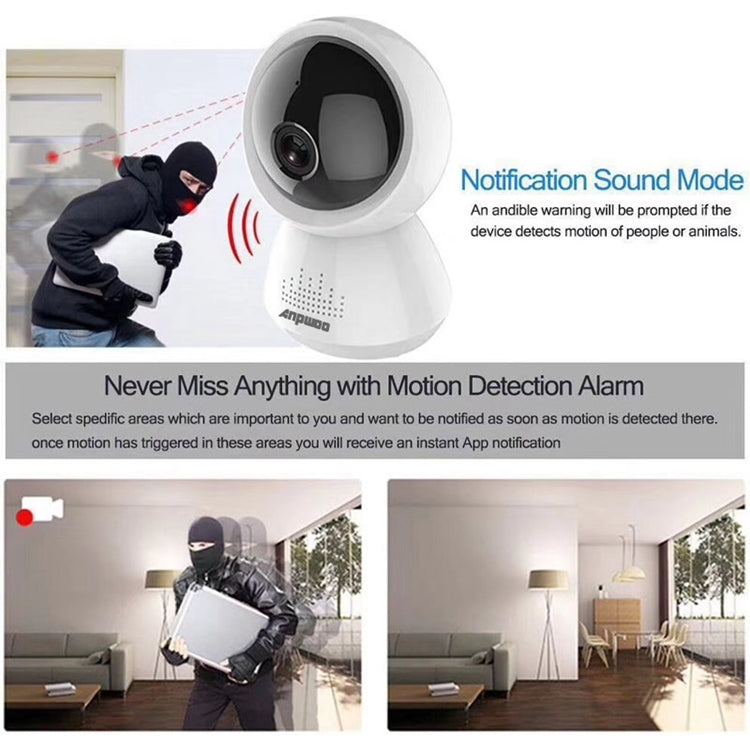 Telecamera IP WiFi HD 2MP 1080P con visione notturna