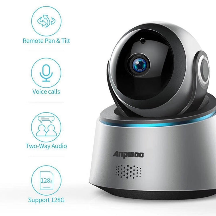 Telecamera IP WiFi Anpwoo Astronaut 2.0MP 1080P 1/3 pollici CMOS HD, supporto rilevamento movimento/visione notturna, Astronaut