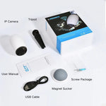 Telecamera IP WiFi Anpwoo Cannon 1.3MP 960P 1/3 pollici CMOS HD con supporto per treppiede, supporto rilevamento movimento/visione notturna, Cannon