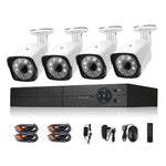 Kit telecamere sicurezza 4CH 1080P con visione notturna