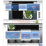Kit telecamere sicurezza 4CH 1080P con visione notturna