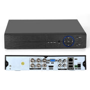 A4B3Kit 2MP 4CH 1080P Sistema di telecamere di sicurezza CCTV Kit di sorveglianza AHD DVR, supporto visione notturna/rilevamento del movimento