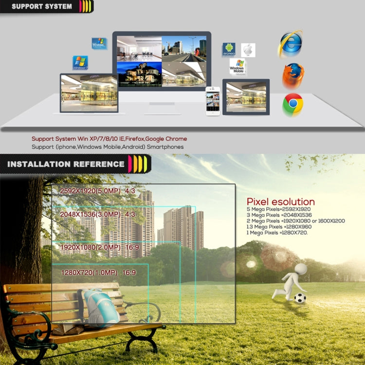 Telecamera IP POE TV-637H2/IP 2MP 1080P H.264