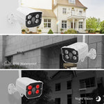 Set telecamere wireless HD 1080P con registratore di rete