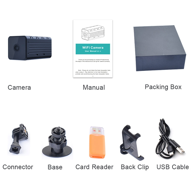 Telecamera WiFi 1080P con rilevamento movimento e interfono