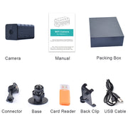 Telecamera di monitoraggio remoto della rete WiFi WD9 1080P, supporta il rilevamento del movimento/visione notturna a infrarossi/interfono vocale bidirezionale, WD9