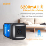 Telecamera IP WiFi ESCAM G18 1080P Full HD con batteria ricaricabile, supporto visione notturna/rilevamento movimento PIR/scheda TF/audio bidirezionale, G18