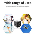 Mini fotocamera HD impermeabile SQ28 1080P con visione notturna