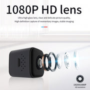 Mini fotocamera intelligente HD impermeabile SQ28 1080P, supporto per visione notturna, SQ28