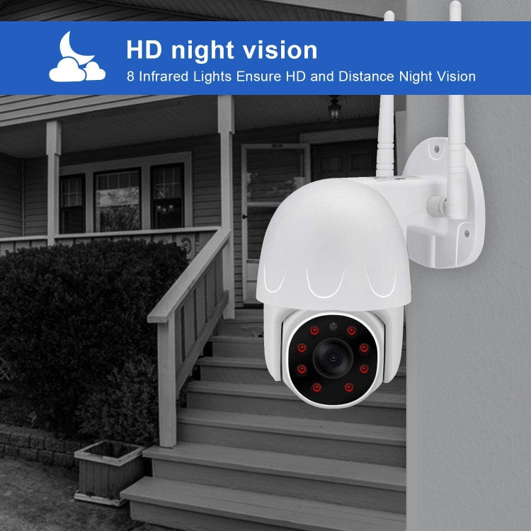 Telecamera IP wireless Tuya QX45 1080P Full HD impermeabile