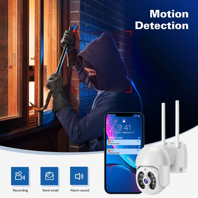 Telecamera IP wireless Tuya QX56 3 milioni di pixel IP66
