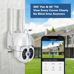 Telecamera IP wireless Tuya QX56 3MP impermeabile IP66