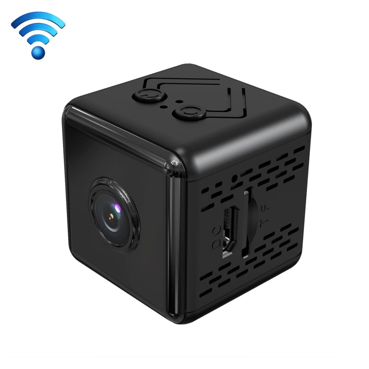 Mini telecamera di sorveglianza domestica wireless X6D 720P, supporto per visione notturna a infrarossi, rilevamento del movimento e scheda TF, 720P