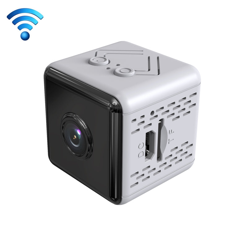 Mini telecamera di sorveglianza domestica wireless X6D 720P, supporto per visione notturna a infrarossi, rilevamento del movimento e scheda TF, 720P