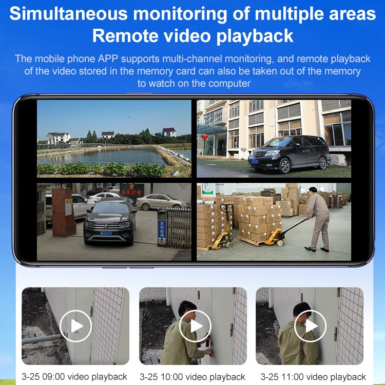 Difang DF-36Q Telecamera IP HD per esterni con WiFi