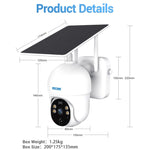 ESCAM QF255 Telecamera solare WiFi HD 1080P