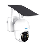ESCAM QF255 Telecamera solare WiFi HD 1080P da 2,0 milioni di pixel, supporto vocale bidirezionale e rilevamento del movimento PIR, visione notturna e scheda TF, QF255