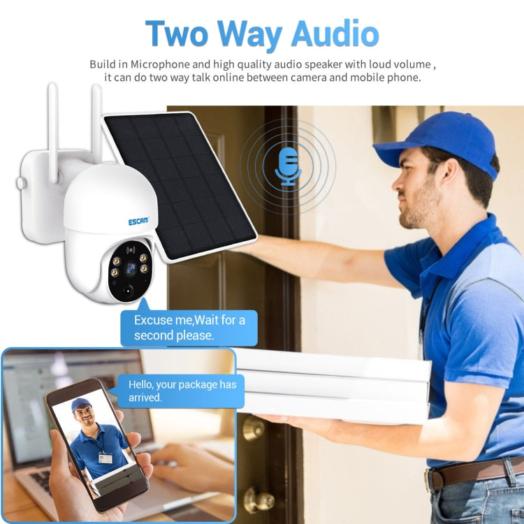 ESCAM QF255 Telecamera solare WiFi HD 1080P