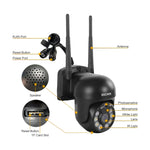 ESCAM WNK610 Telecamera IP Dome Wireless 3MP