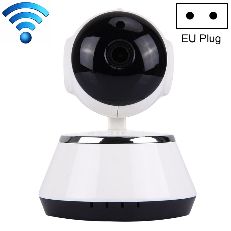 V380 HD 1280 x 720P 1.0MP Telecamera IP ruotabile a 360 gradi Telecamera di sicurezza intelligente WiFi wireless, supporto scheda TF, voce bidirezionale, V380